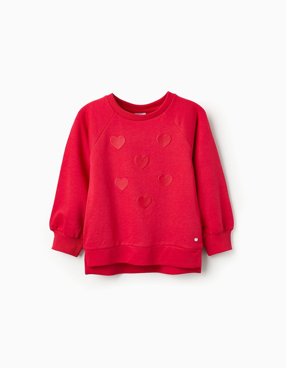 Sudadera para Nina Corazones Rojo 25146 Tu Roperito