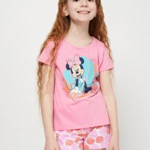 PIJAMA MINNIE NIÑA WE2049
