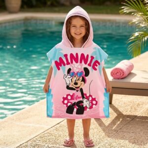 PONCHO TOALLA PLAYA MICROFIBRA MINNIE EZ78130